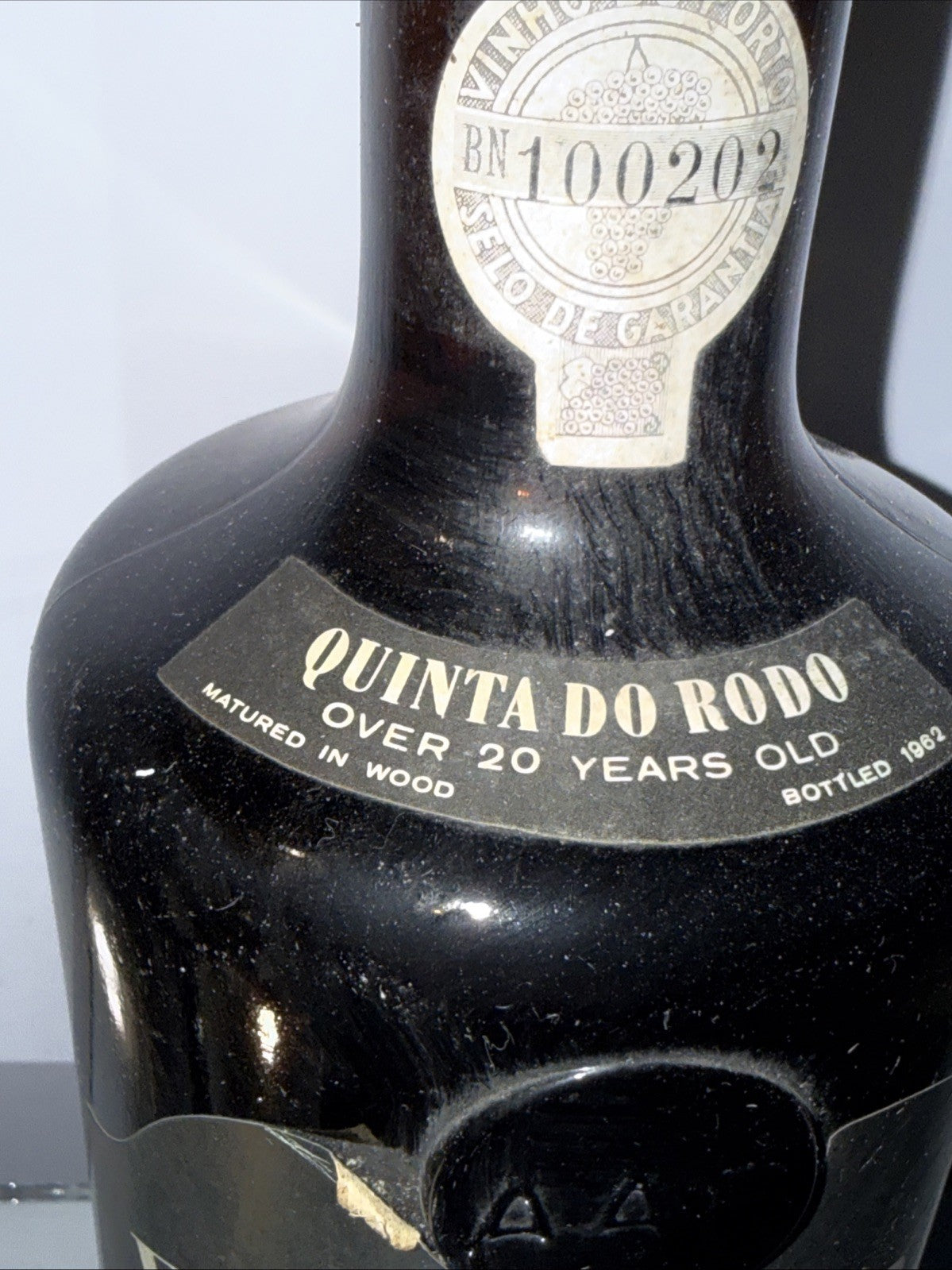 Ferreira Over 20 Years Port Bottled 1962