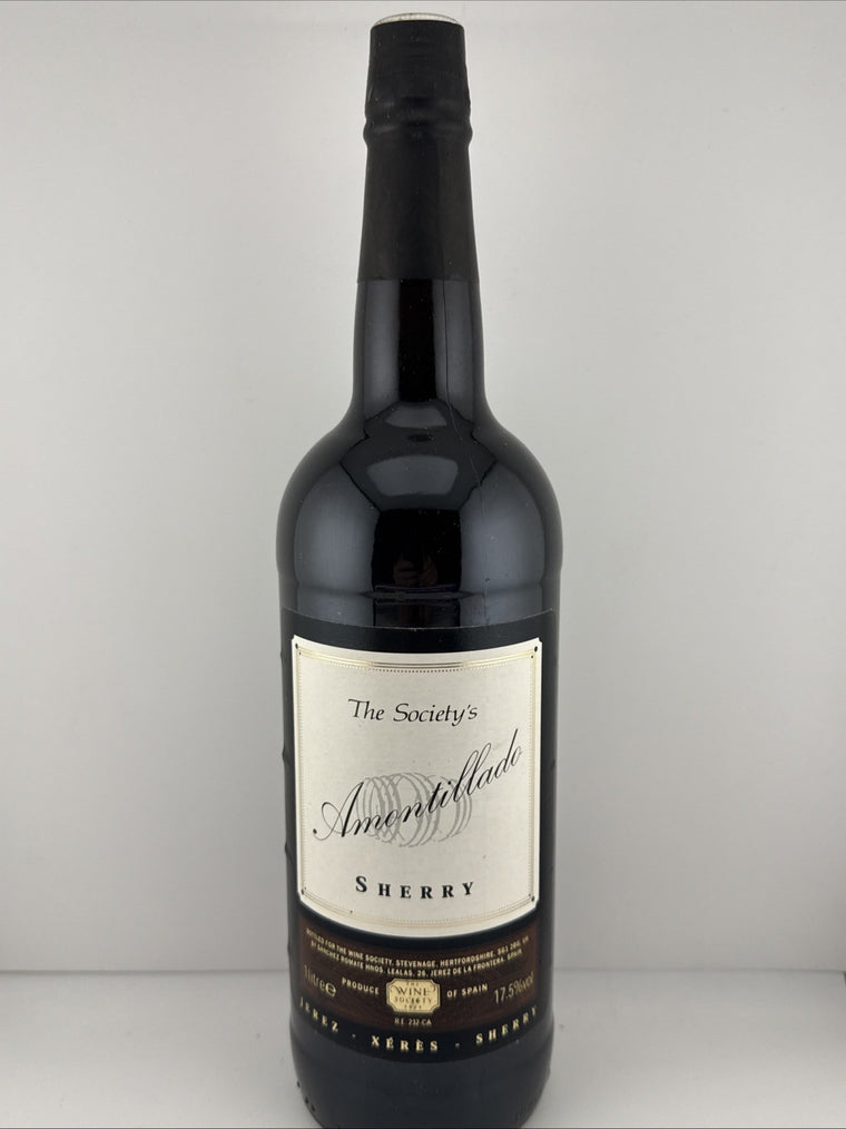 Vintage Wine Society Amontillado Sherry Jerez Spain Early 1980s