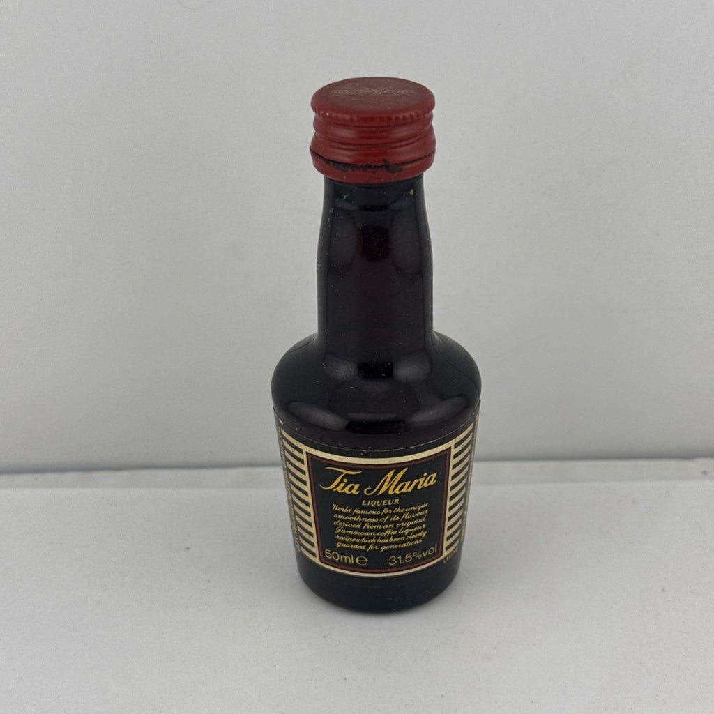 Tia Maria Coffee Liqueur Miniature 50ml 31.5% Mini Bottle C1970s