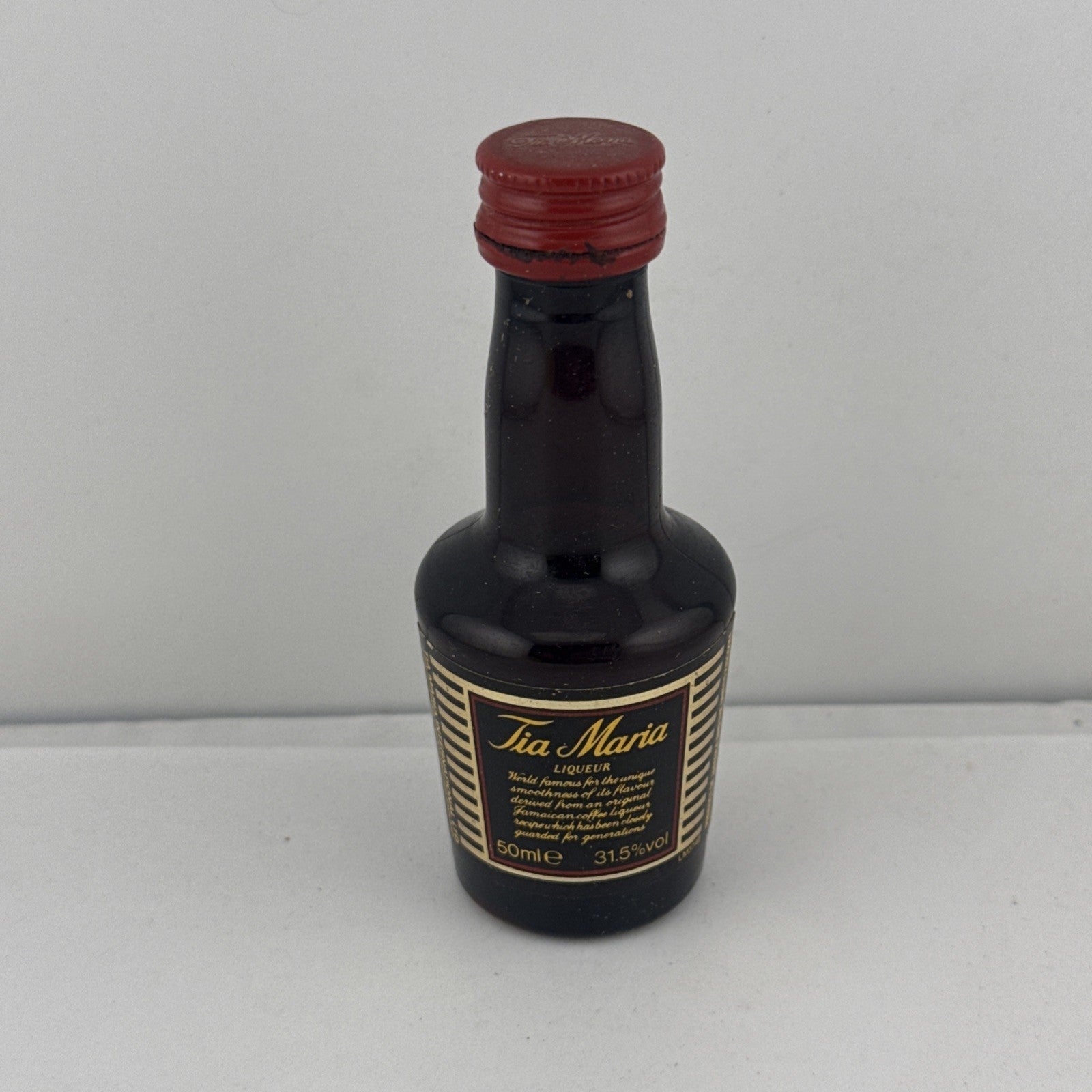 Tia Maria Coffee Liqueur Miniature 50ml 31.5% Mini Bottle C1970s