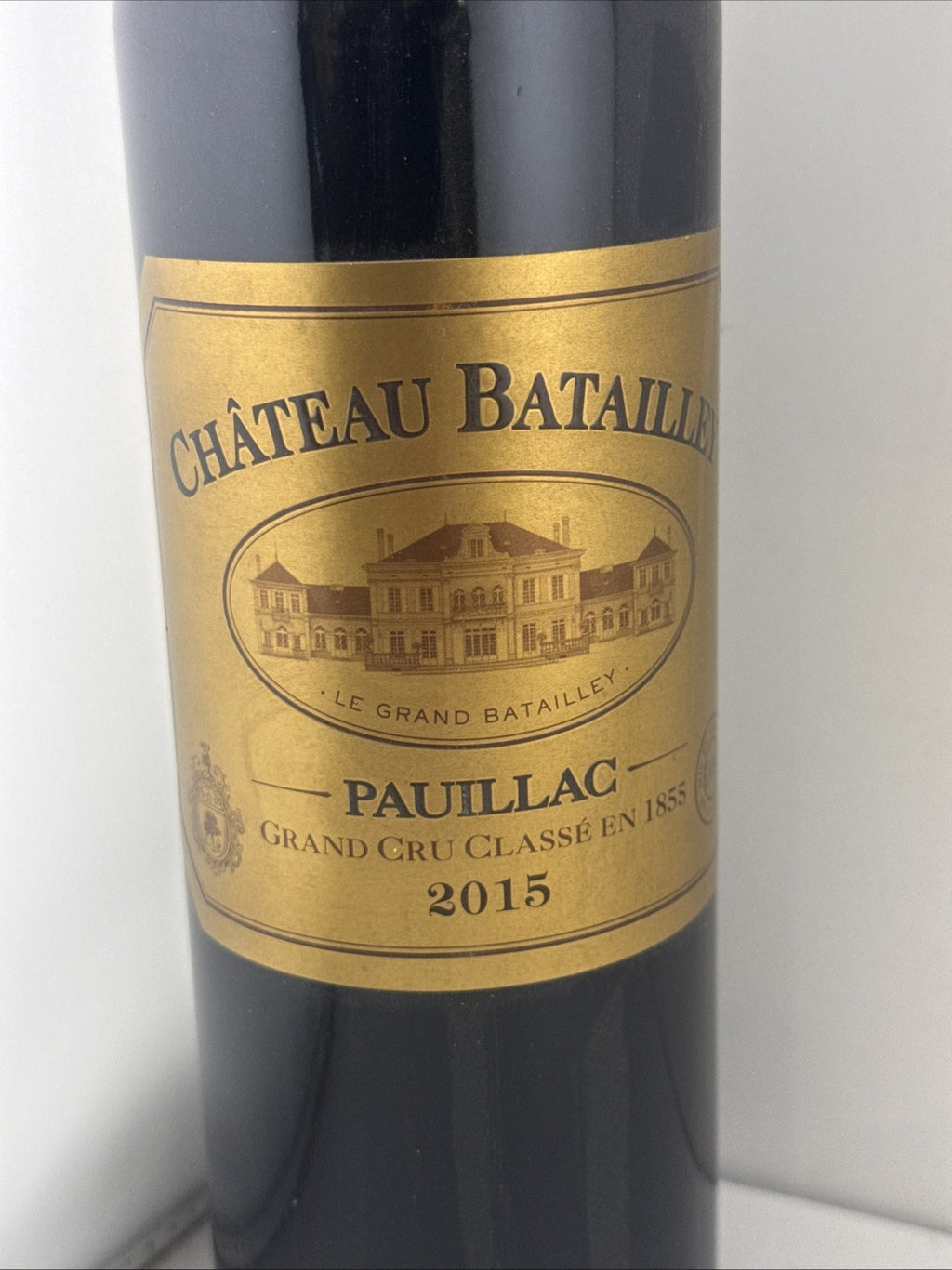 Château Batailley 2015 Pauillac Grand Cru Classé en 1855 Bordeaux red wine.