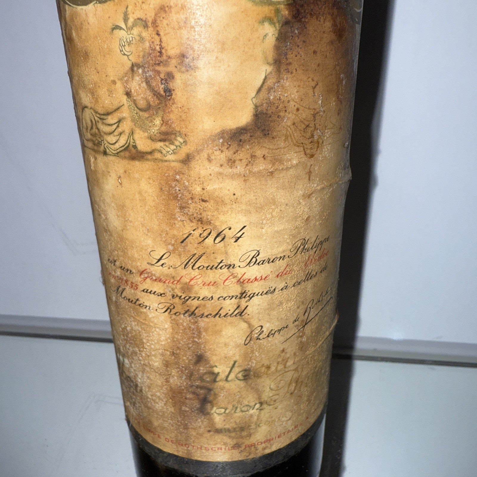 1964 Château Mouton Rothschild,(Premier Grand Cru Classé) Pauillac Red French