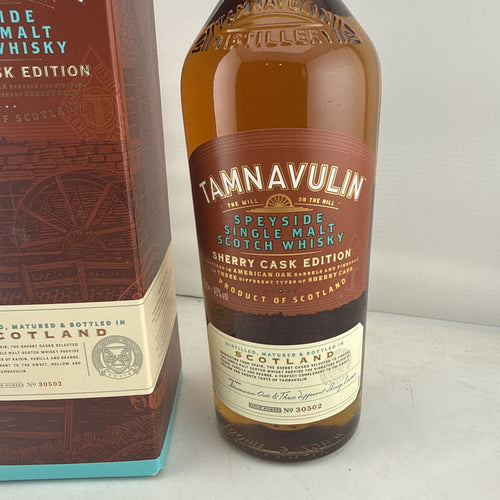 Tamnavulin Sherry Cask Edition Speyside Single Malt Whisky 70cl 40% ABV