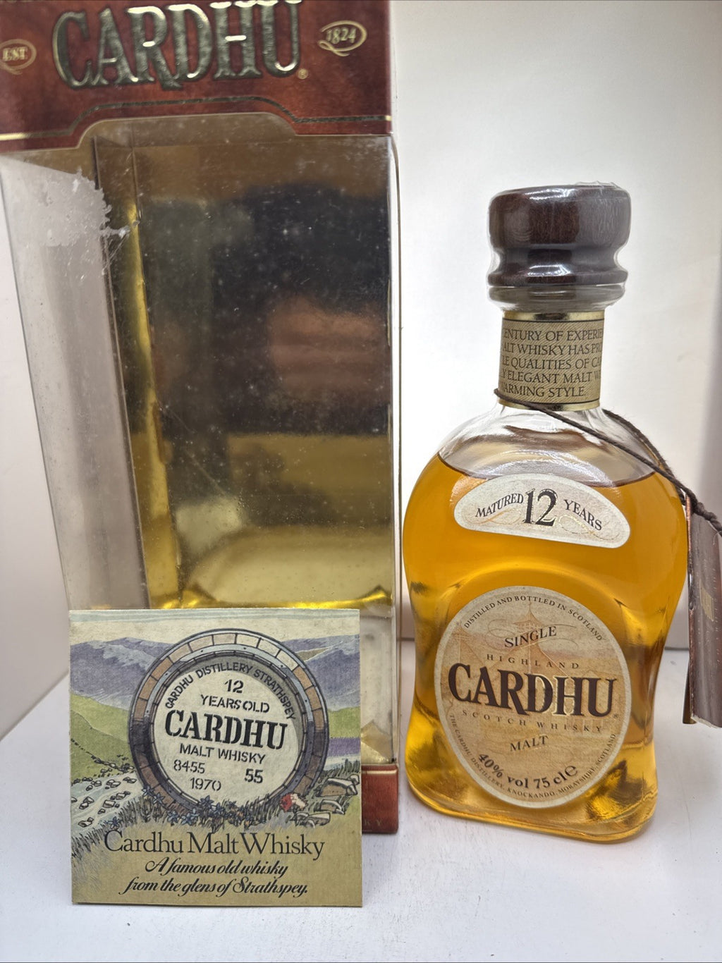 Cardhu 12yo — Distilled 1970 — Bottled c.1982–84
