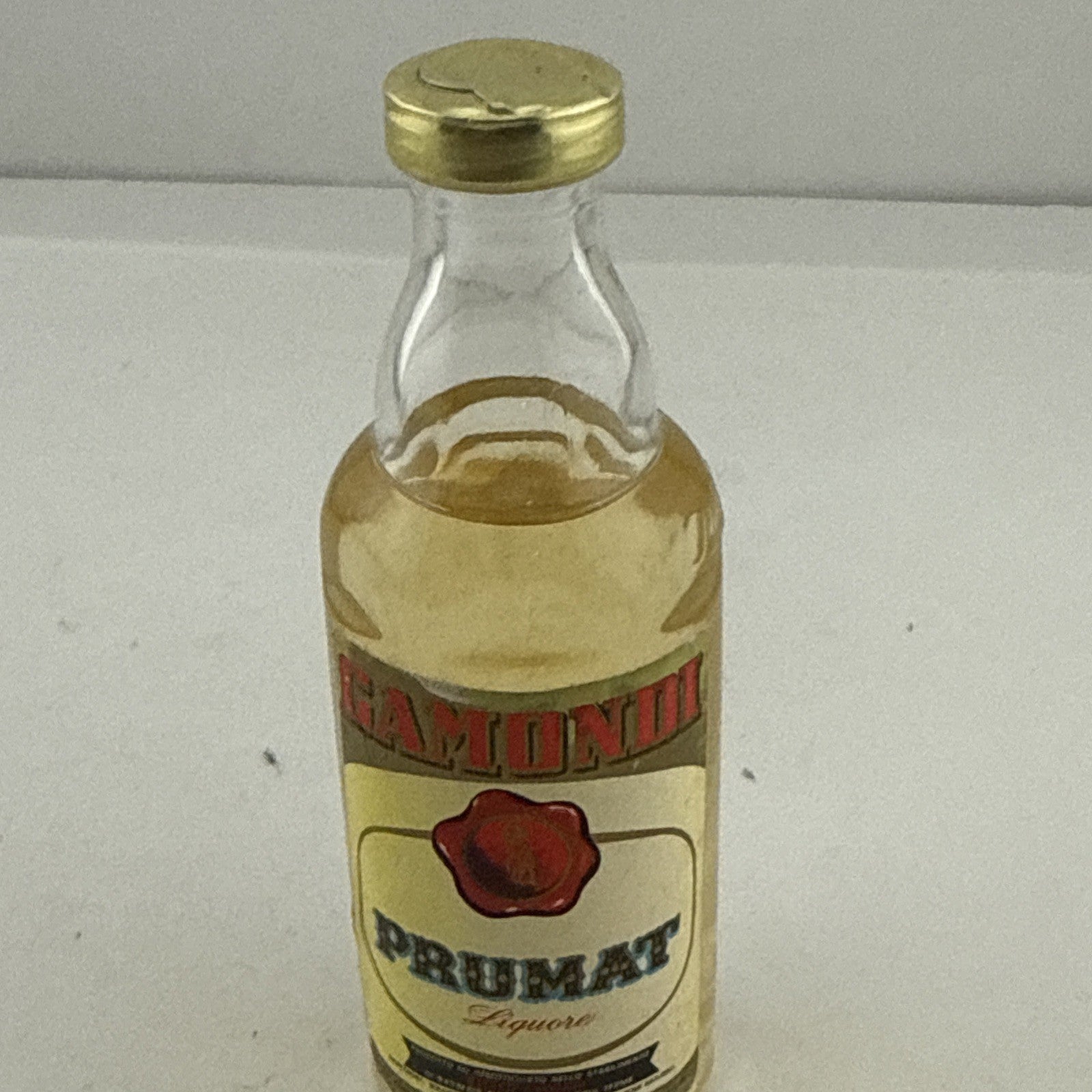 Vintage Gamondi Prumat Liquore Miniature Italian Liqueur Full