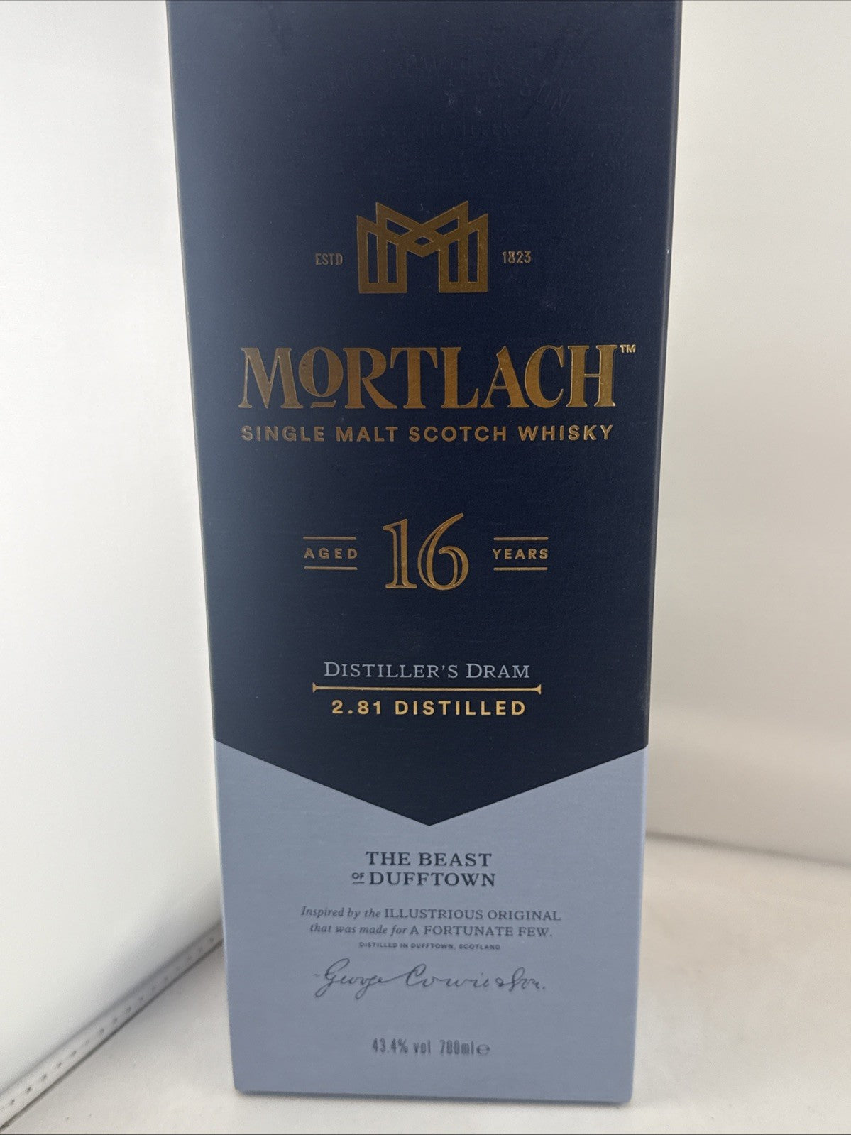 Mortlach 16 Year Old Distiller’s Dram Single Malt Scotch Whisky