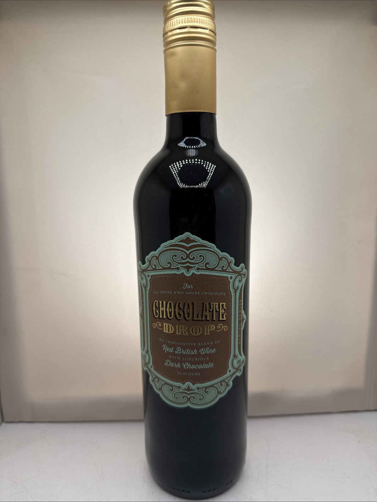 Chocolate Drop British Red Wine 75cl 12% Sweet Dessert Wine