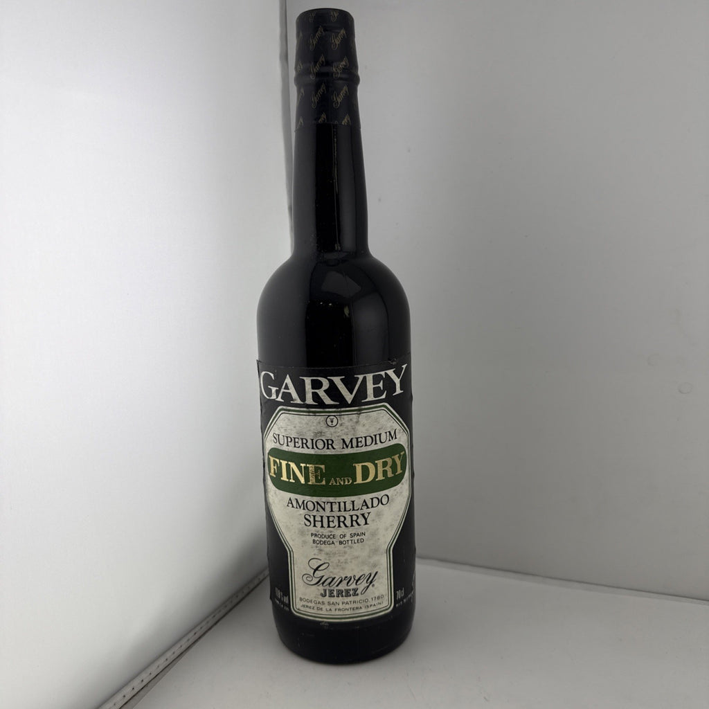 Garvey Fine & Dry Amontillado Sherry 70cl Vintage Bottle