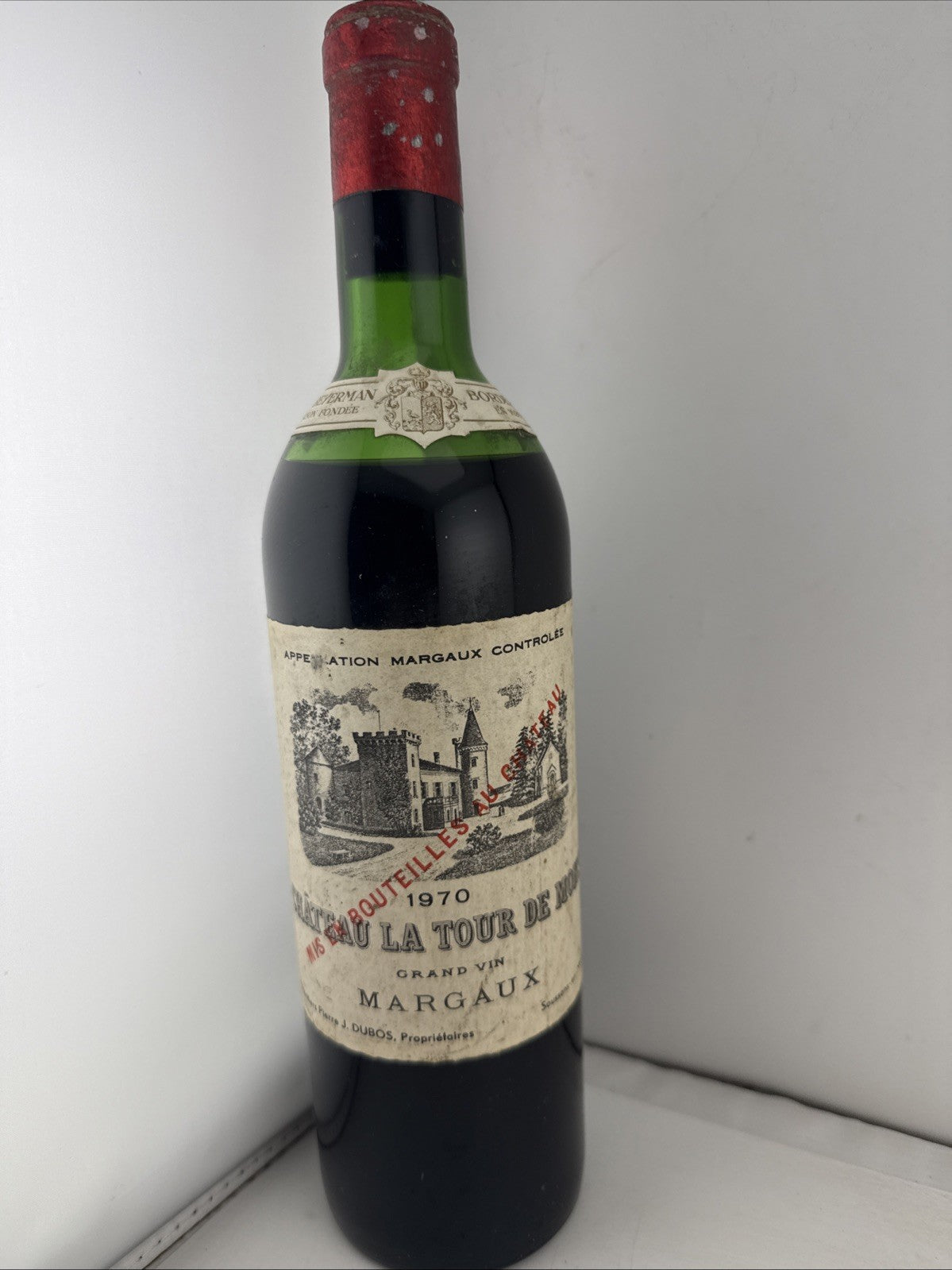 1970 Château La Tour de Mons Margaux Bordeaux Red Wine 75cl Vintage