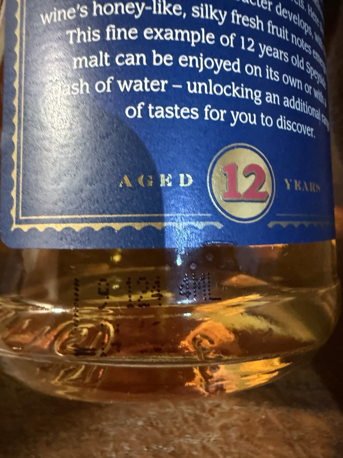 Glen Moray 12 Year Old Single Malt Scotch Whisky 1990s Bottle 70cl Boxed 2008