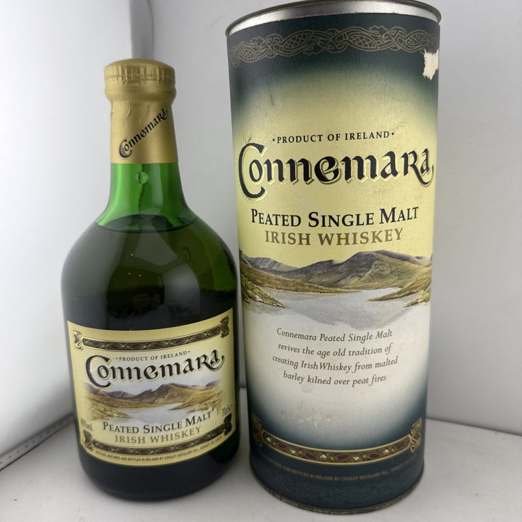 Connemara Peated Single Malt Irish Whiskey, older presentation, 70cl, 40%