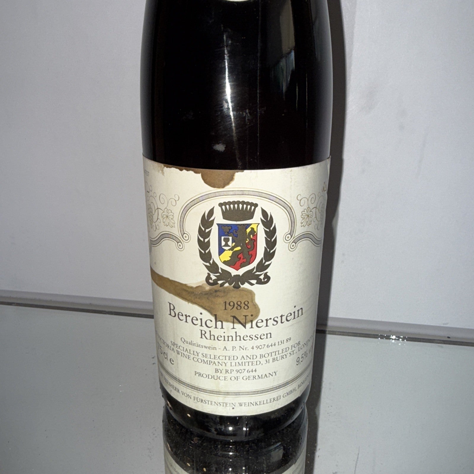 Bereich Nierstein Rheinhessen 1988 Vintage