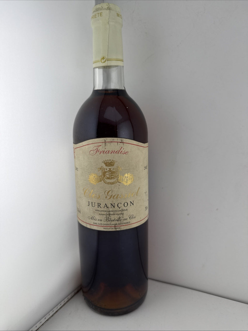 2002 Clos Gassiot Friandise Jurançon 75cl Sweet White Wine
