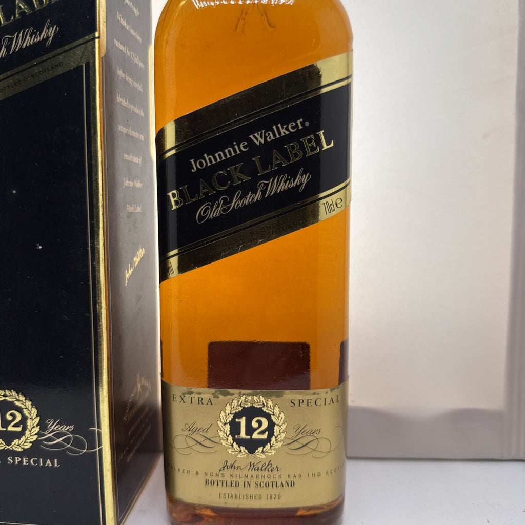 Johnnie Walker Black Label 12 Year Old 1990s 70cl 40% Boxed