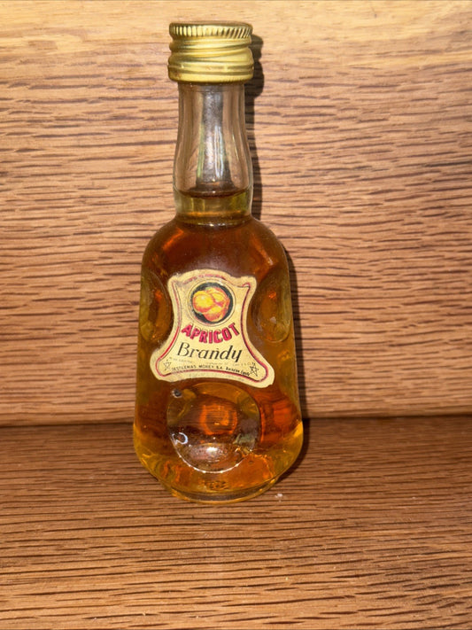 Morey Apricot Brandy Liqueur Miniature 1970s