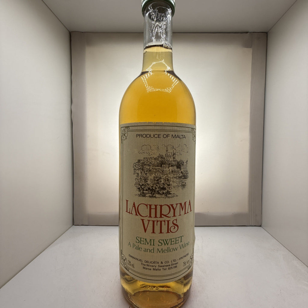 Lachryma Vitis — Semi-Sweet White — Delicata — Malta — Vintage — 75cl