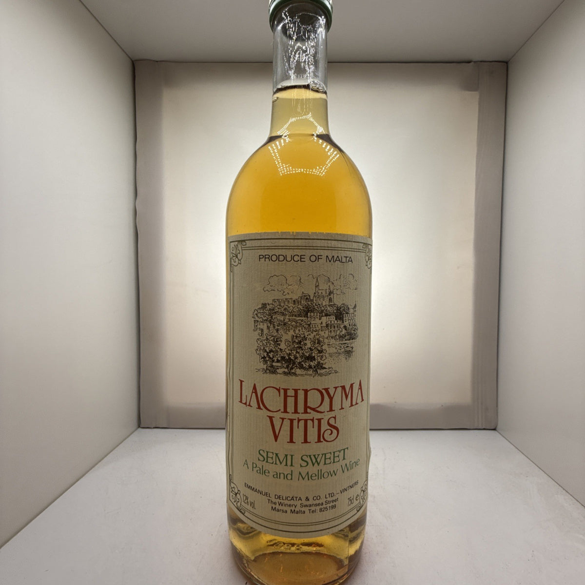 Lachryma Vitis — Semi-Sweet White — Delicata — Malta — Vintage — 75cl