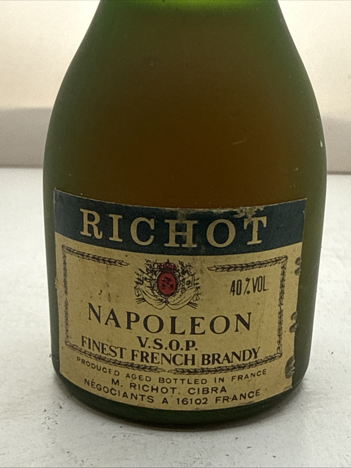 Richot Napoleon VSOP — French Brandy Miniature