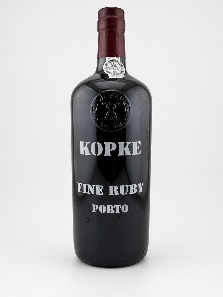 Kopke Fine Ruby Port – Premium Fortified Wine with Vibrant Fruit Notes