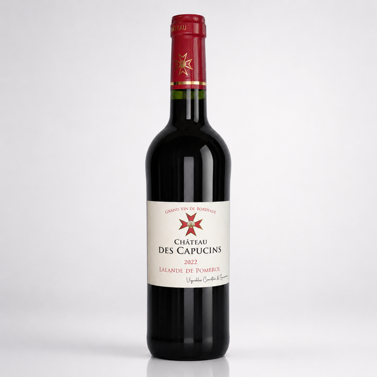 Chateau Des Capucins Lalande De Pomerol 2022 – French Red Bordeaux Wine