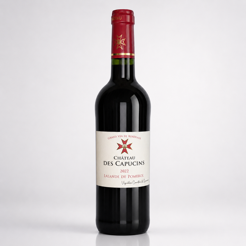 Chateau Des Capucins Lalande De Pomerol 2022 – French Red Bordeaux Wine