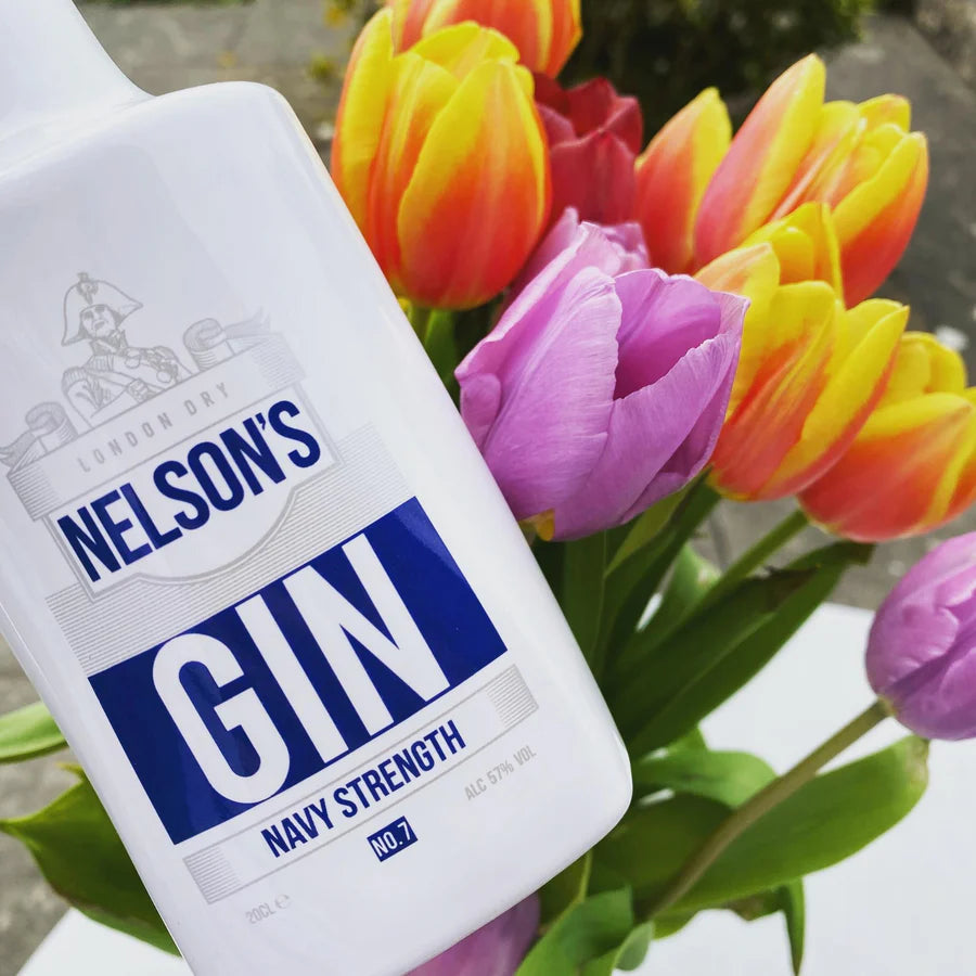 Nelson's Navy Strength Gin – 70cl Premium Spirit | 57% ABV Strength