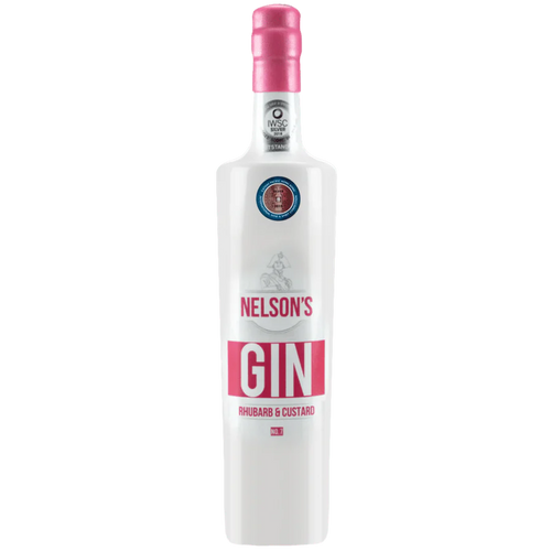 Nelson's Rhubarb & Custard Gin No.7 – 41% ABV – 70cl Premium Spirit