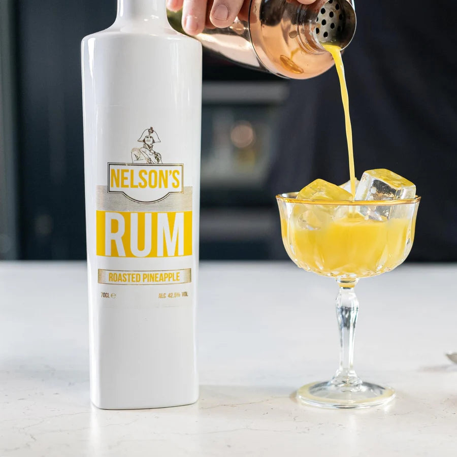 Nelson's Roasted Pineapple Rum | 70cl Bottle | 42.5% ABV Spirit
