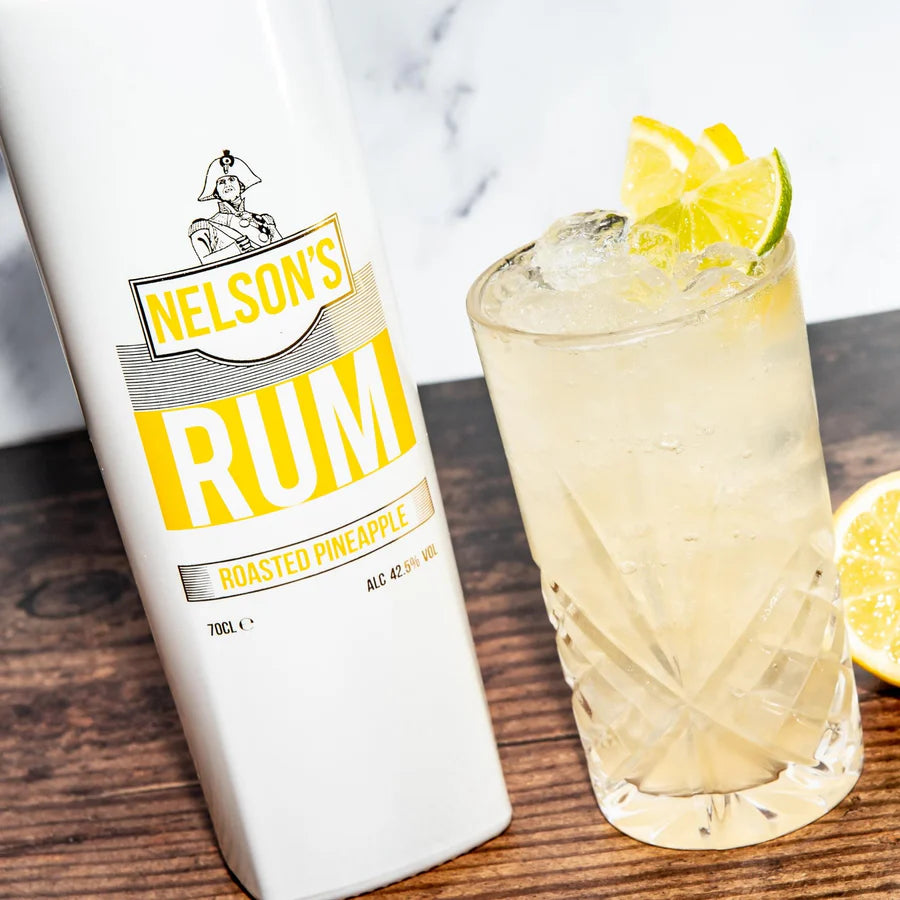 Nelson's Roasted Pineapple Rum | 70cl Bottle | 42.5% ABV Spirit